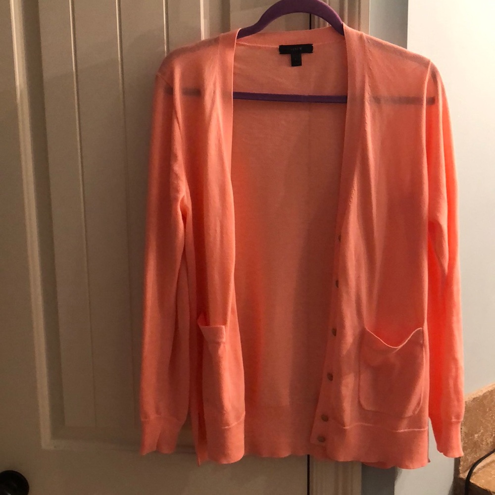 J crew cardigan